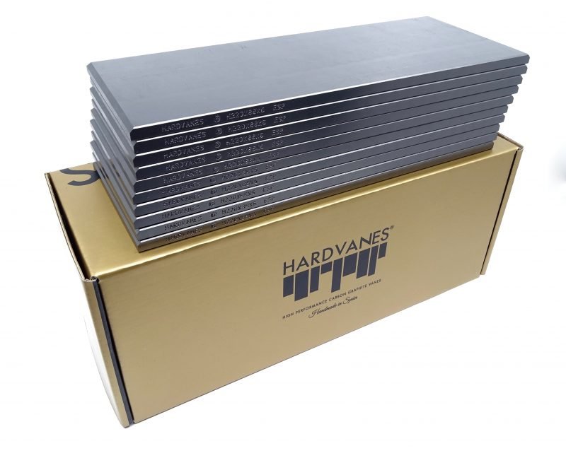 HARDVANES for BECKER DTLF 500 VANES PALETAS ASPAS ALETAS PALAS PALETTE BOMBA DE VACIO ELMO RIETSCHLE VACUUM PUMP H220886