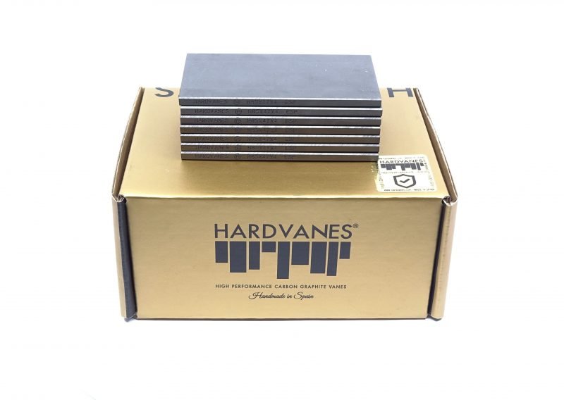 VANES RIETSCHLE DLT 40 VANES PALETAS ASPAS CARBON ALETAS PALAS PALETTE BOMBA DE VACIO ELMO RIETSCHLE VACUUM PUMP H85474/7